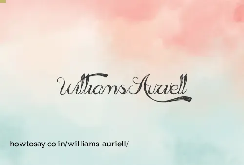 Williams Auriell