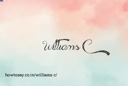 Williams C