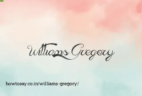 Williams Gregory