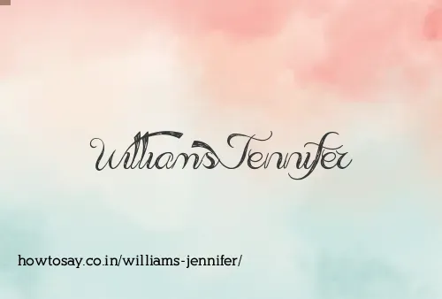 Williams Jennifer
