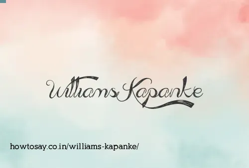 Williams Kapanke