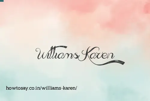 Williams Karen