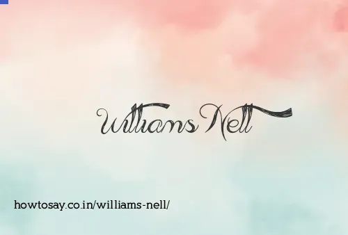 Williams Nell