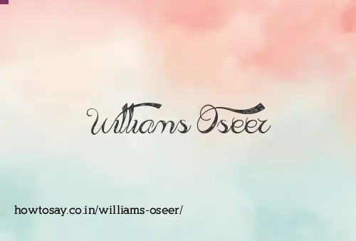 Williams Oseer