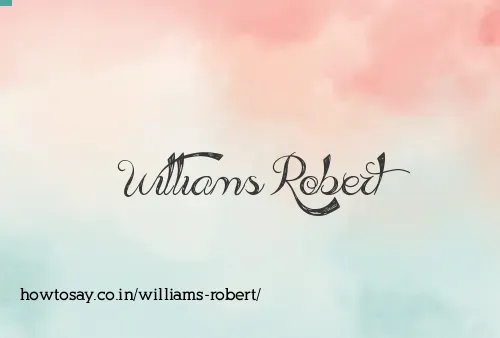 Williams Robert