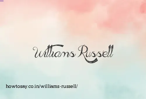 Williams Russell