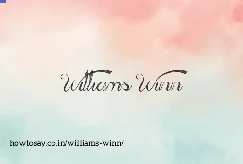 Williams Winn