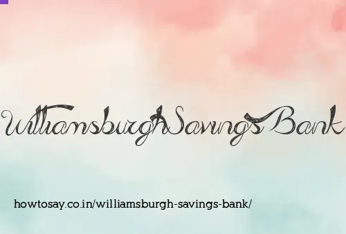 Williamsburgh Savings Bank