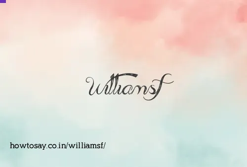 Williamsf