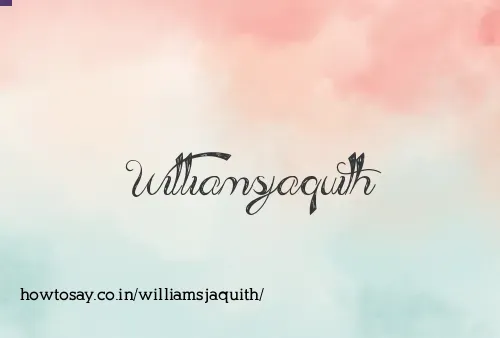 Williamsjaquith