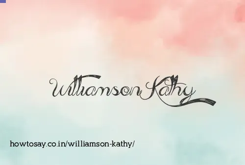 Williamson Kathy