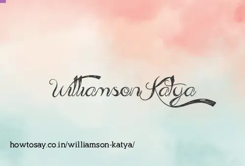Williamson Katya
