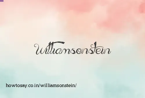 Williamsonstein
