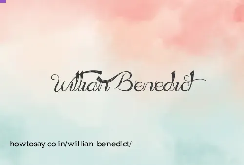 Willian Benedict