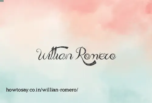 Willian Romero