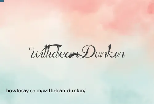 Willidean Dunkin