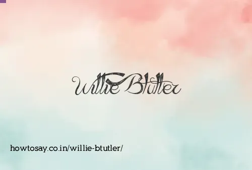 Willie Btutler