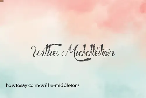Willie Middleton
