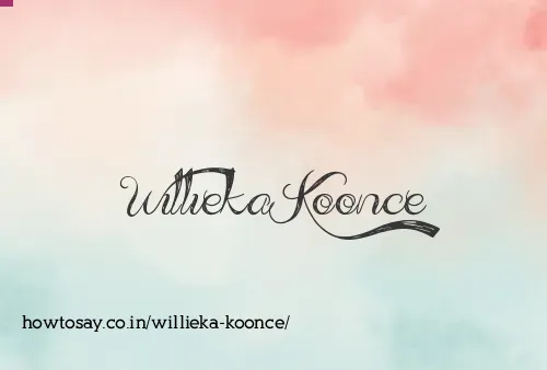Willieka Koonce