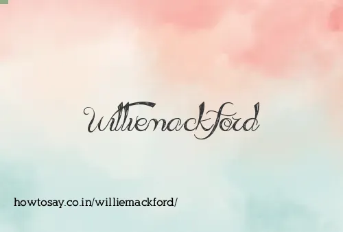 Williemackford