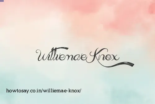 Williemae Knox