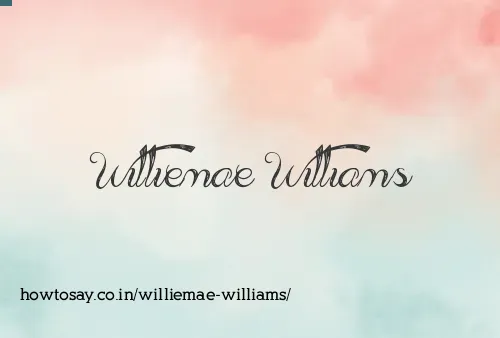 Williemae Williams