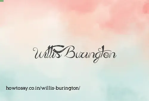 Willis Burington