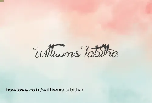 Williwms Tabitha