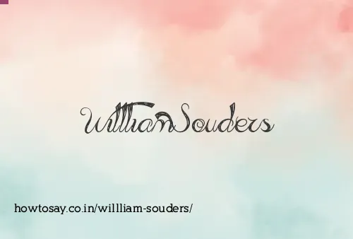 Willliam Souders