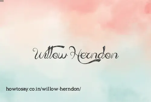 Willow Herndon