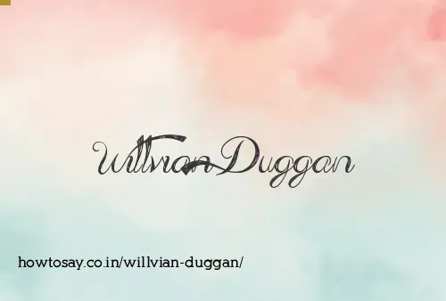Willvian Duggan