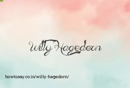 Willy Hagedorn