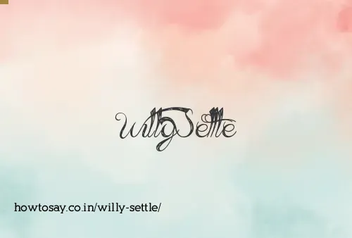 Willy Settle
