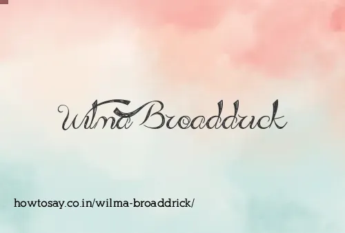 Wilma Broaddrick