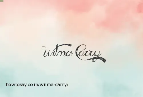 Wilma Carry