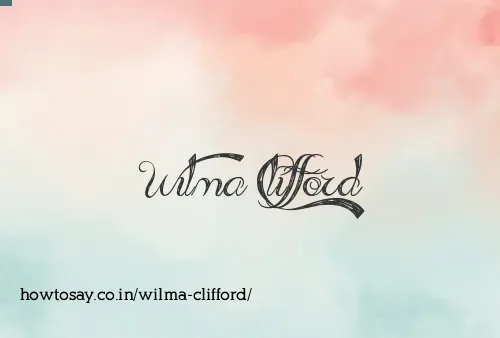 Wilma Clifford