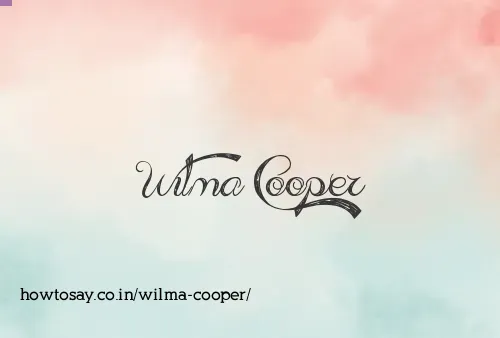 Wilma Cooper