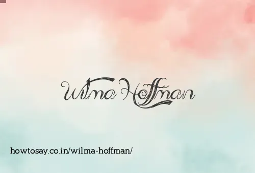Wilma Hoffman