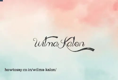 Wilma Kalon