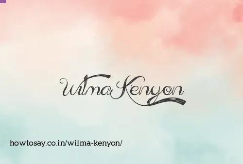 Wilma Kenyon