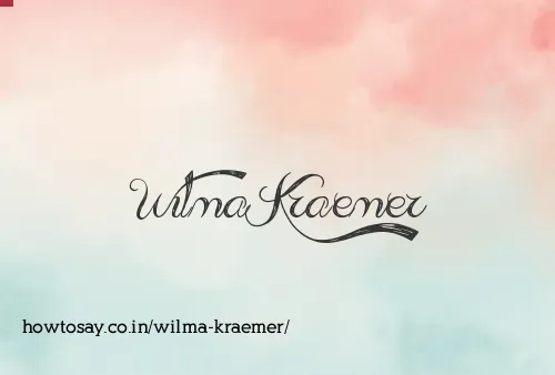 Wilma Kraemer