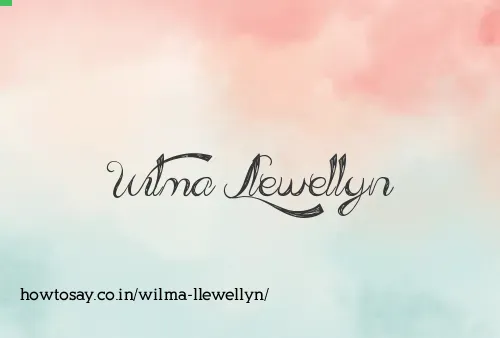 Wilma Llewellyn