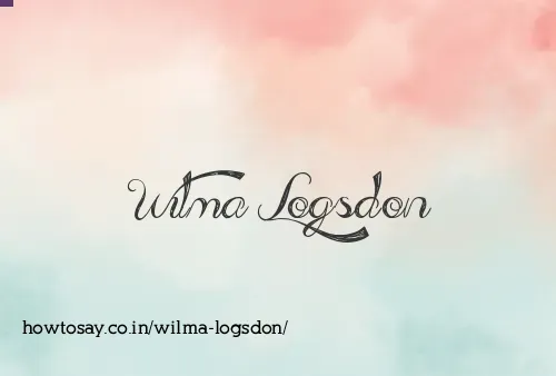 Wilma Logsdon