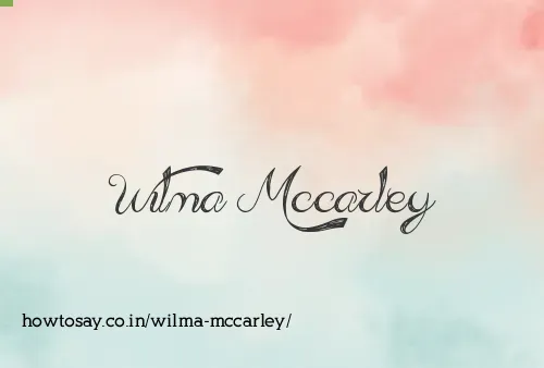 Wilma Mccarley