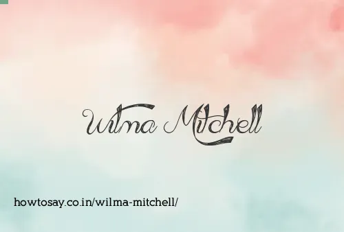 Wilma Mitchell