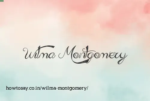 Wilma Montgomery