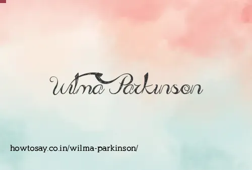 Wilma Parkinson
