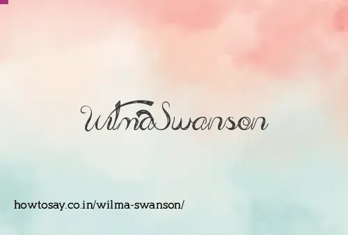 Wilma Swanson