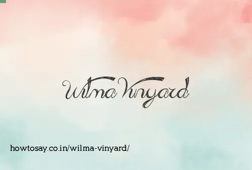 Wilma Vinyard