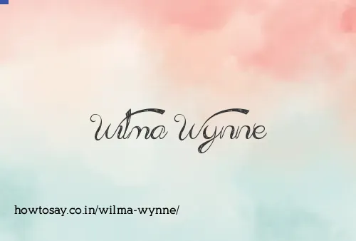 Wilma Wynne